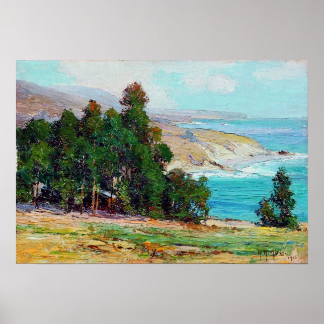 Poster Colinas - Laguna Beach 1915 (Frente)