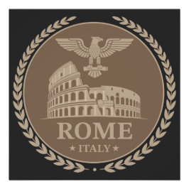 Póster Coliseu de Roma Itália Europa