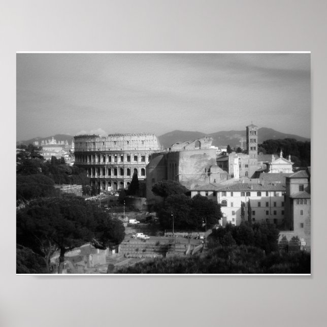 Póster Coliseu Roma (Frente)