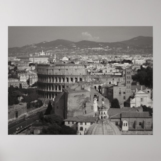 Póster Coliseu Roma (Frente)