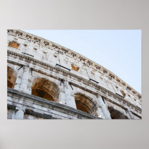 Póster Coliseu romano na manhã