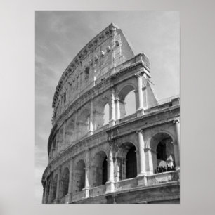 Póster Coliseu romano, Roma Italia