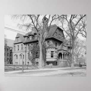Poster Colister Fraternity House (Universidade de Yale)
