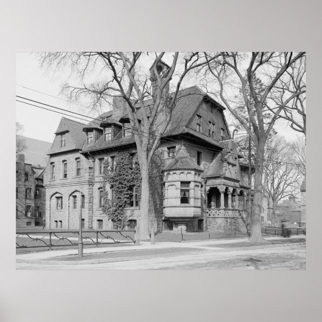 Poster Colister Fraternity House (Universidade de Yale) (Frente)