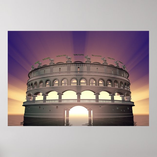 Póster Colizeu (Frente)