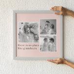 Poster Collage Photo Pastel Pink Melhor Presente Avô<br><div class="desc">Procurando o presente perfeito para sua avó? Considere uma bela foto de colagem em tons cor-de-rosa pastel. Este presente sentimental e pensativo é perfeito para qualquer ocasião, de aniversários a Dias de as mães e além. A foto de colagem pode ser personalizada para incluir fotos dos entes queridos de sua...</div>