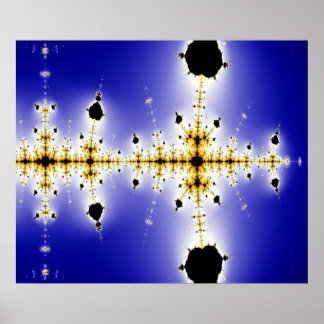 Poster Collatz Mathematical Mandelbrot Fractal