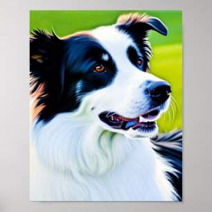 Poster Collie de Borda Corta