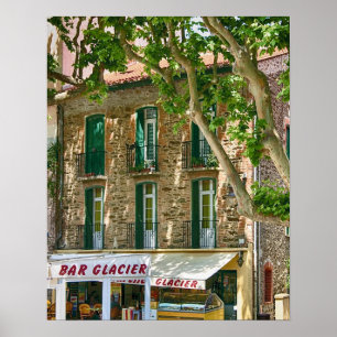 Poster Collioure Bar Glaciar