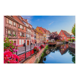Póster Colmar, Alsace. França.