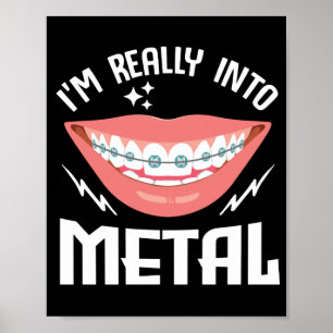 Poster Coloca Dentista Engraçada Ortodontista IM