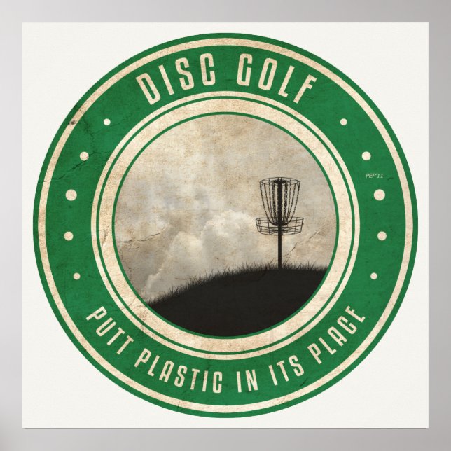 Póster Colocar Plástico No Seu Lugar (Frente)