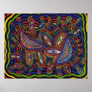 Póster Coloful caos