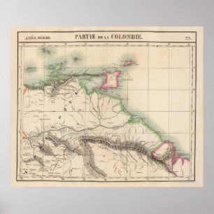 Póster Colômbia, Ámérica do Sul 3