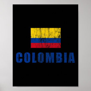 Poster Colômbia Design Roupas Colombianas Conjunto Pequen