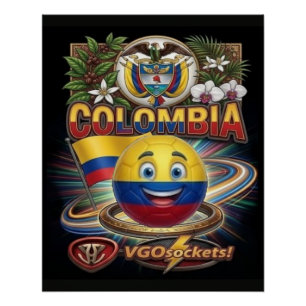 Póster Colômbia-GBall