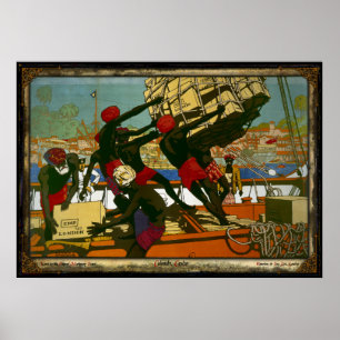 Póster Colombo, Ceilão - o conselho de marketing do