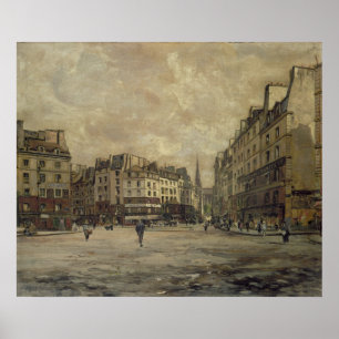 Póster Coloque Maubert, Paris, 1888