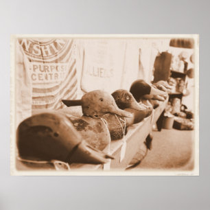 Poster Coloque seus pés em uma linha