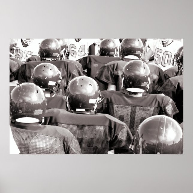 Póster Coloque sua cabeça no jogo (Frente)