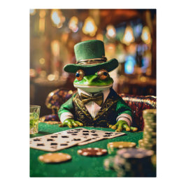 Póster Coloque suas apostas, Sapo de jogo