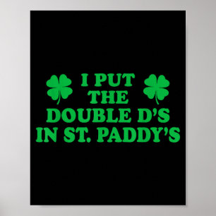 Poster Coloquei os Double Ds no St. Paddys, Sham divertid