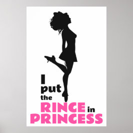 Poster Coloquei Rince na Princesa Dança Irlandesa