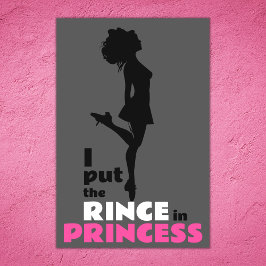 Poster Coloquei Rince na Princesa Dança Irlandesa