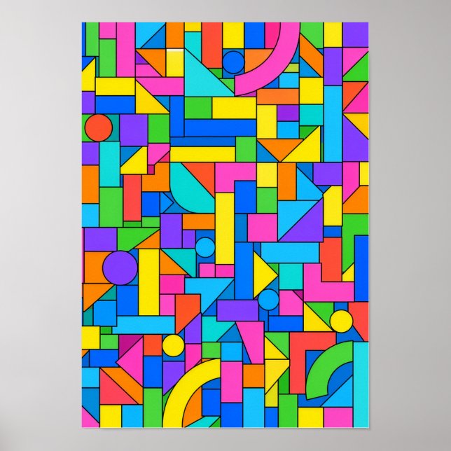 Poster Color Block Disorder (Frente)