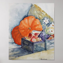 Poster Coloração d'água do outono