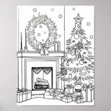 Coloração do Adulto da Árvore de Natal