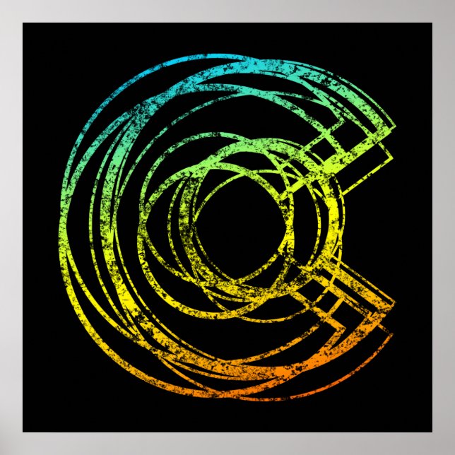 Póster coloração seca (Frente)