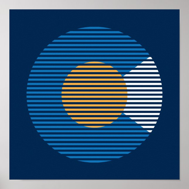 Póster colorado (Frente)