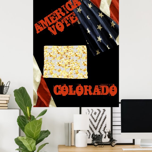 POSTER COLORADO  (Escritório em casa)