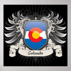 Póster Colorado Crest