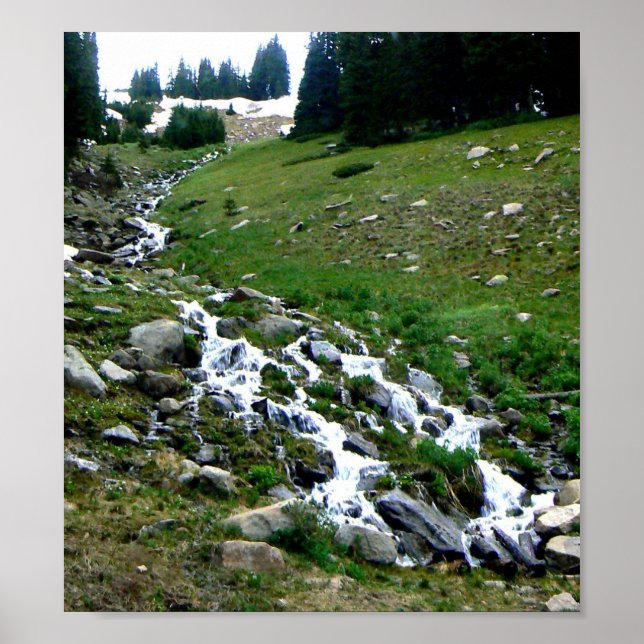 Póster Colorado Melt Water (Frente)