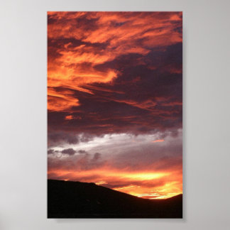 Póster Colorado Sunset