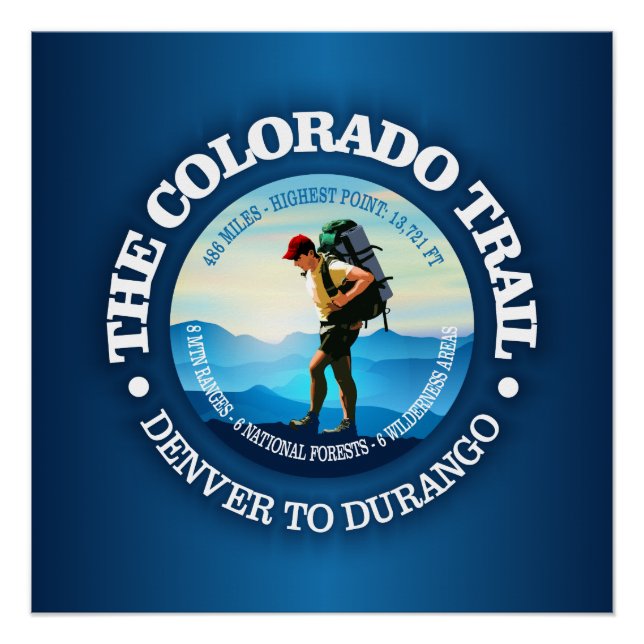 Póster Colorado Trail (C) (Frente)