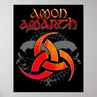 Poster Colore amon amarth com T-Shirt clássico mais vendi