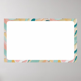 Poster Colores Arte 5-1-1