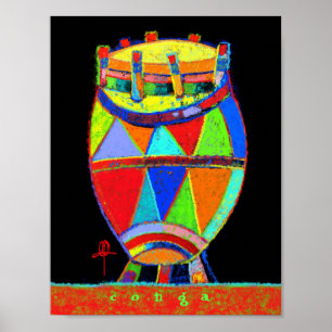 Poster Colorful Conga
