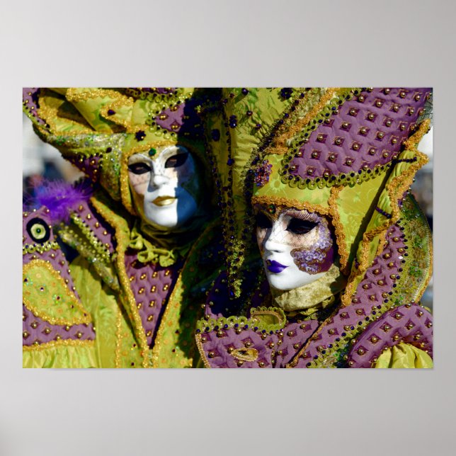 Póster Colorida Casal Venetiana (Frente)