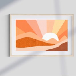 Poster Colorida Colorida do Groovy Psíquico Retroa