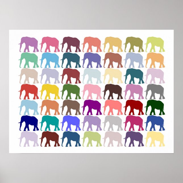 Póster Colorida Herd (Frente)