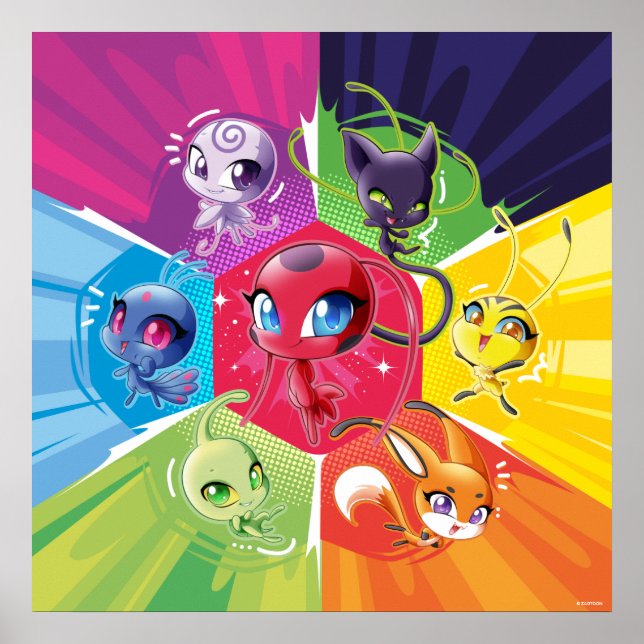 Poster Colorida Kwamis (Frente)