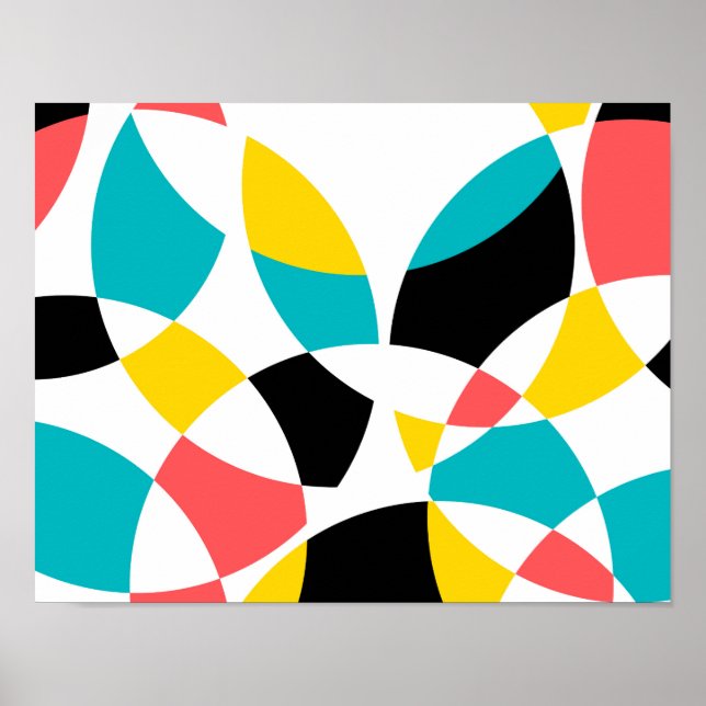 Poster Colorida, moderna, moderna, legal, circular única (Frente)
