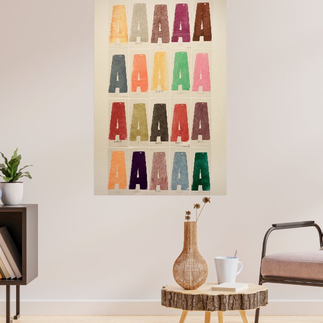 Poster Colorido A (Sala de Estar 3)