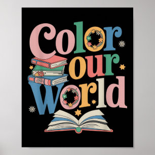 Poster Colorido a Nossa Leitura Mundial de Verão de 2025
