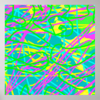 Colorido Meus Sonhos Padrão Escrivível Artéria Exp