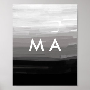 Poster Colorir imagem de texto do seu nome